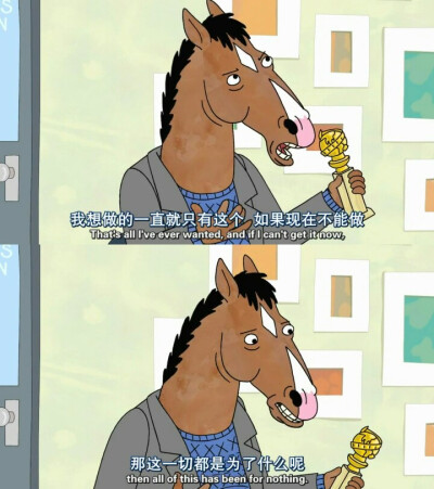 【马男波杰克】BoJack Horseman/生活/励志/文字/句子/经典句子/台词/毒鸡汤/动漫/二次元/截图