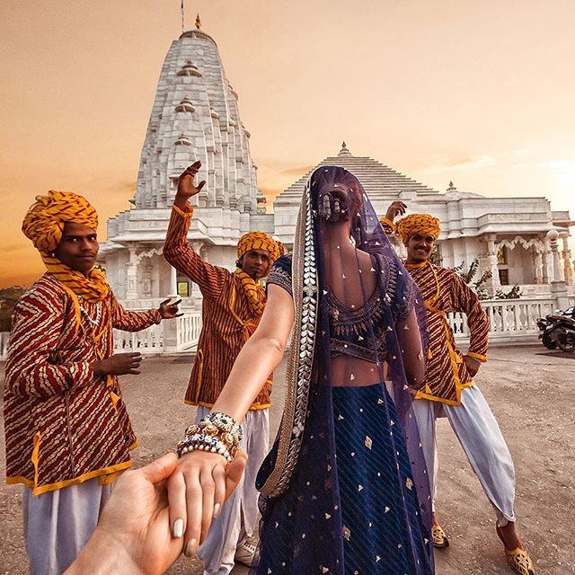 Murad Osmann《Follow me》| the amazing and colorful Jaipur