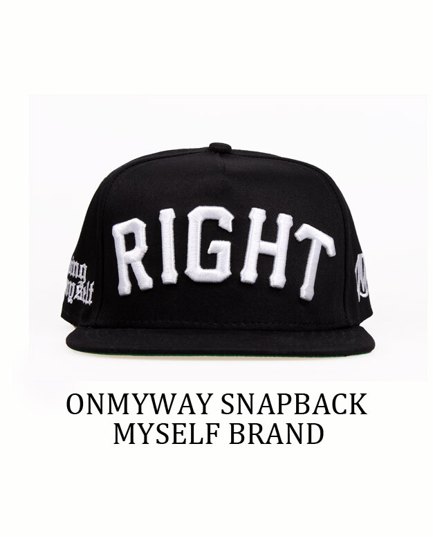 MYSELF BRAND原创SNAPBACK高街SWAG棒球帽 HIGH STREET可调节时尚