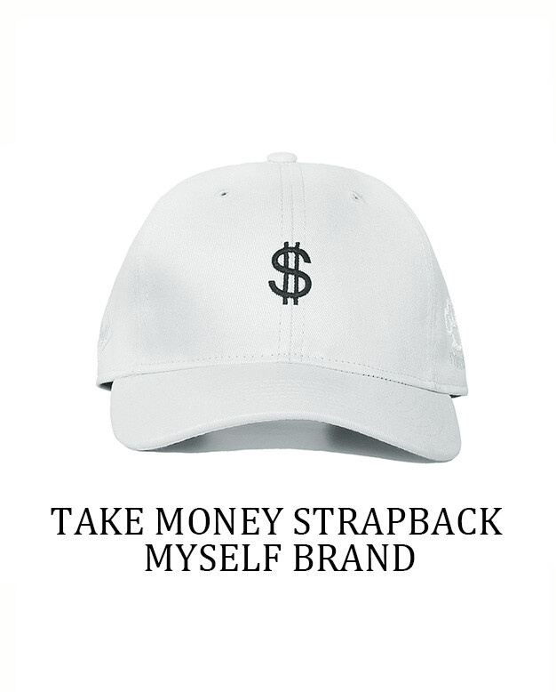 MYSELF BRAND 原创 弯檐帽 美式复古嘻哈帽 snapback 高尔夫球帽