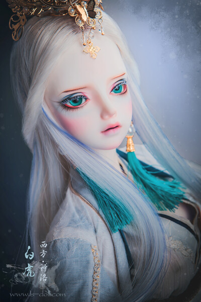 龙魂人形社 限量 BJD SD 娃娃 动漫 玩具 人偶手办 西方白虎—神洛 人版 1/3 BJD娃娃