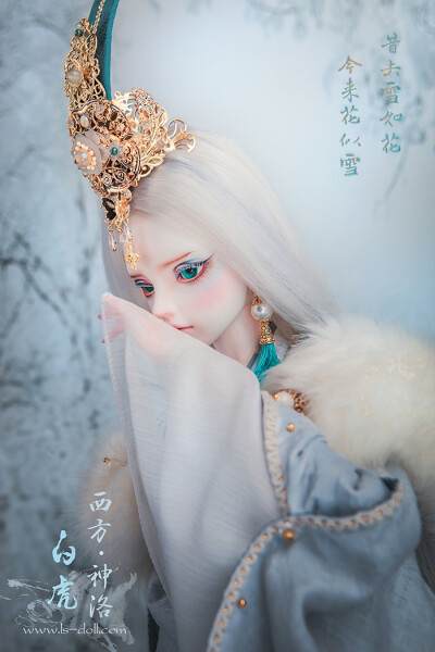 龙魂人形社 限量 BJD SD 娃娃 动漫 玩具 人偶手办 西方白虎—神洛 人版 1/3 BJD娃娃