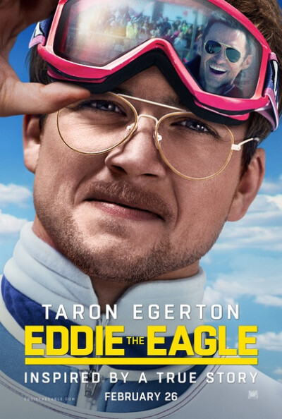 【飞鹰艾迪 Eddie the Eagle】又是一步励志片，又一次在电影院里泪目了，想起了一句话“你只有非常努力 才能看起来毫不费力”，为去往巅峰之路上的孤独与坚持点赞！