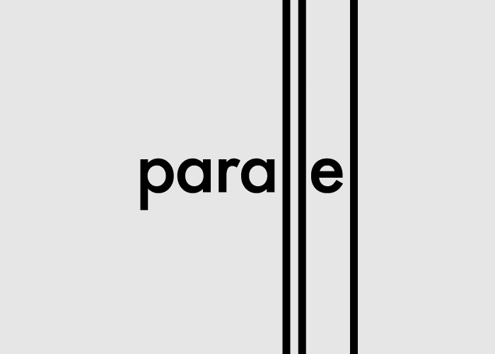 parallel   平行的;平行线
by Ji Lee