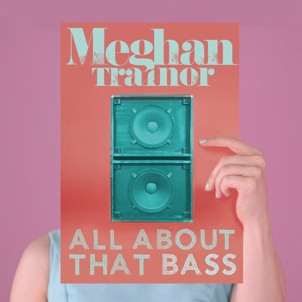 Meghan Trainor-All About That Bass
算首洗脑的歌吧 封面也是清新粉嫩的颜色♡欧美音乐？