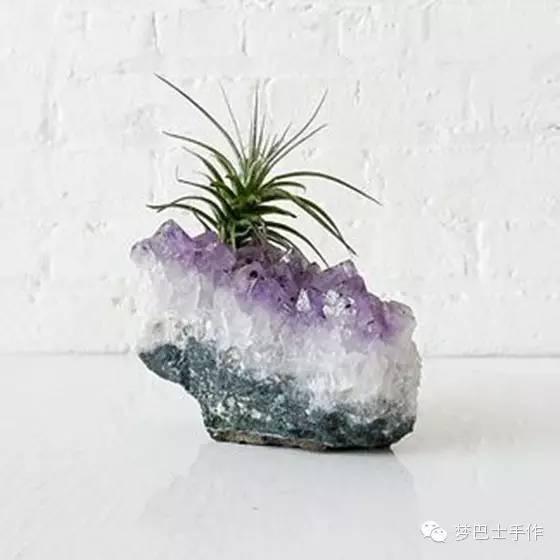 水晶洞花器