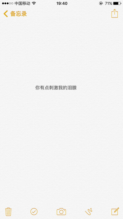 备忘录，文字伤感