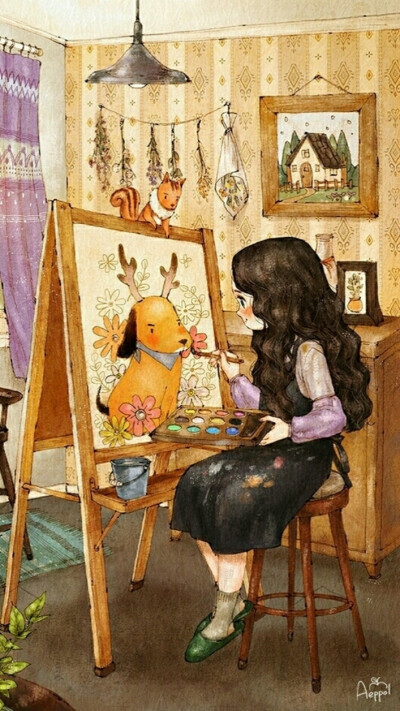 森林女孩