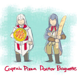 披萨与法棍，矛与盾升级版