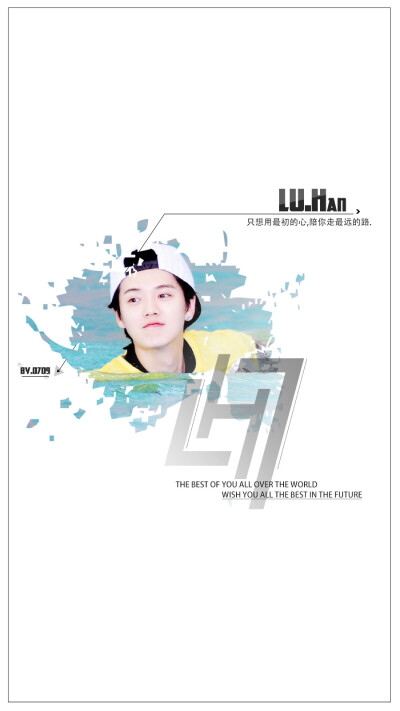 原创壁纸！不定期更新！鹿晗 LUHAN原创高清手机壁纸！#鹿晗 #LUHAN #RELOADED #原创 #壁纸 #高清壁纸 #锁屏