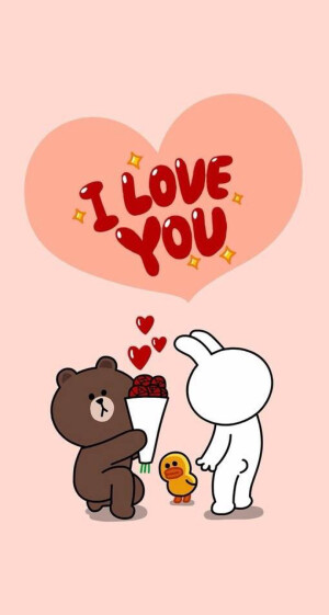 iPhone 壁纸 LINE cony brown 可妮 布朗