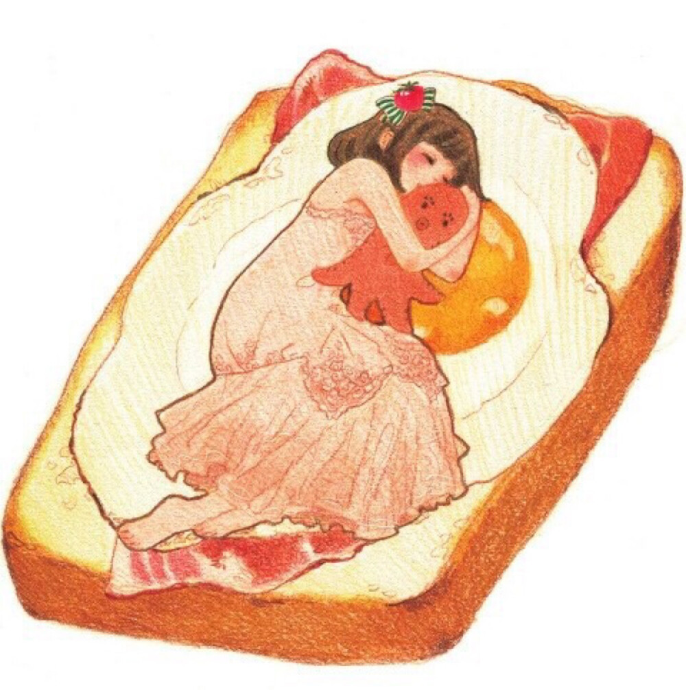 面包为床
