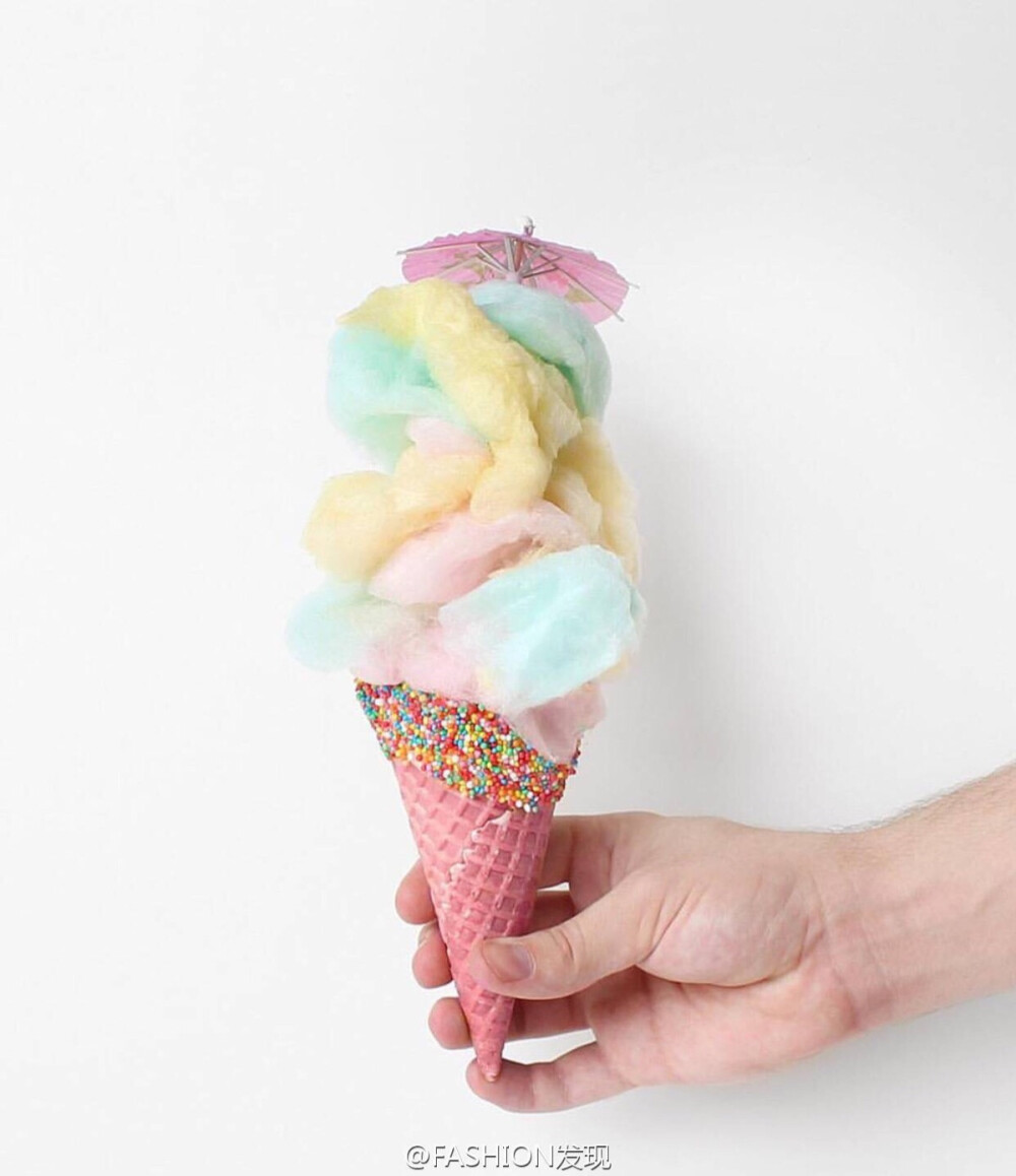 rainbow cotton candy