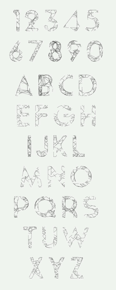 艺术字母
