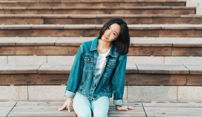 头像 女生 笑容