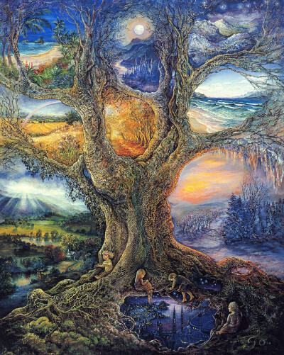 Josephine Wall 插画