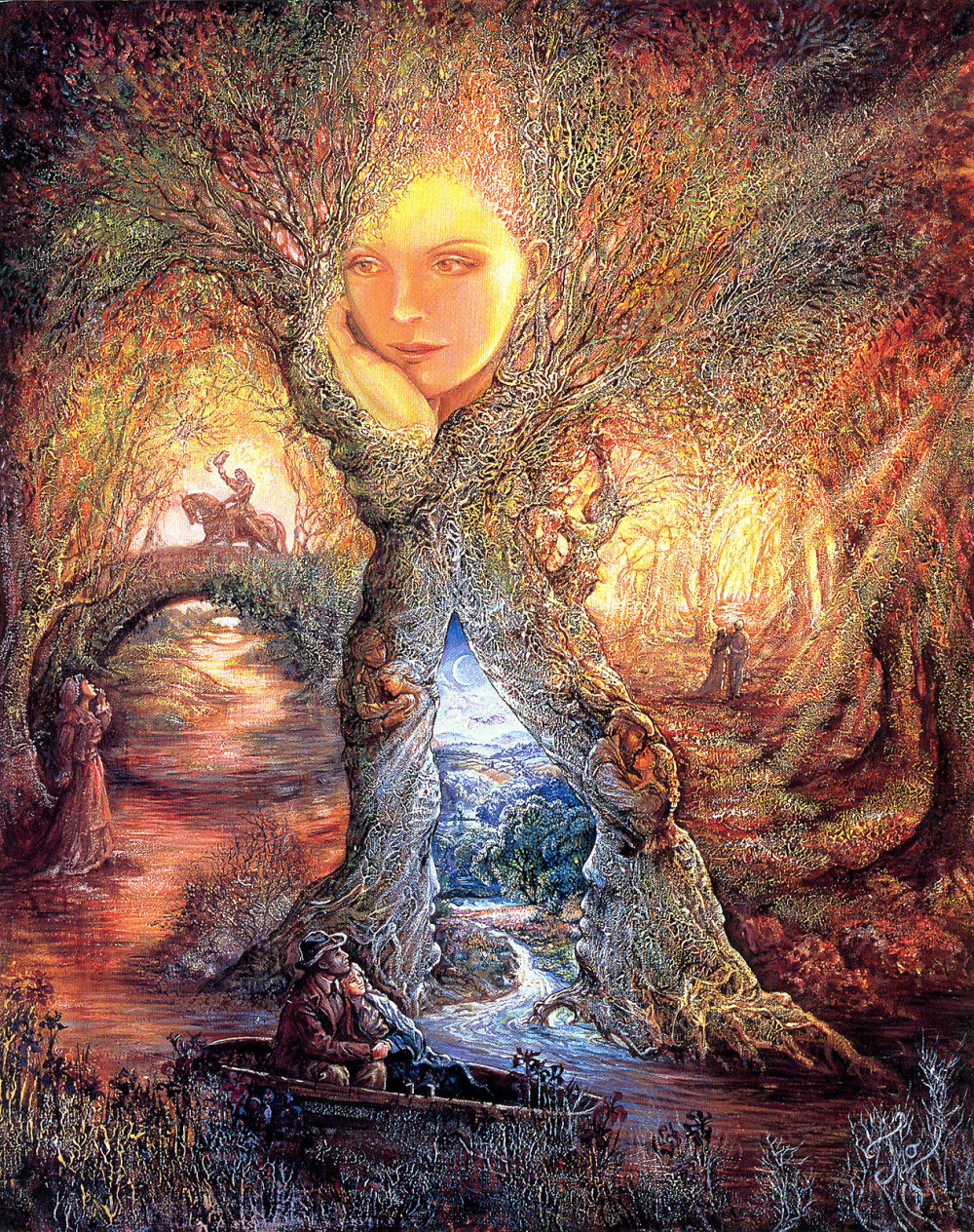 Josephine Wall 插画