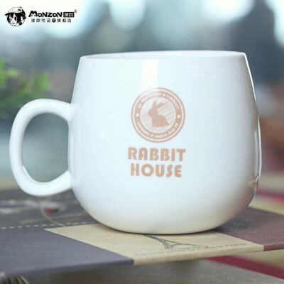 请问您今天要来点兔子吗 rabbit house 咖啡杯