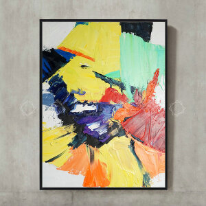 抽象油画- 堆糖