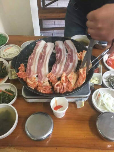 正宗的韩国烤肉