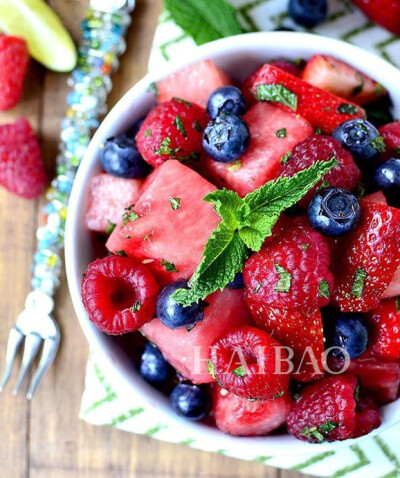 鸡尾酒水果沙拉