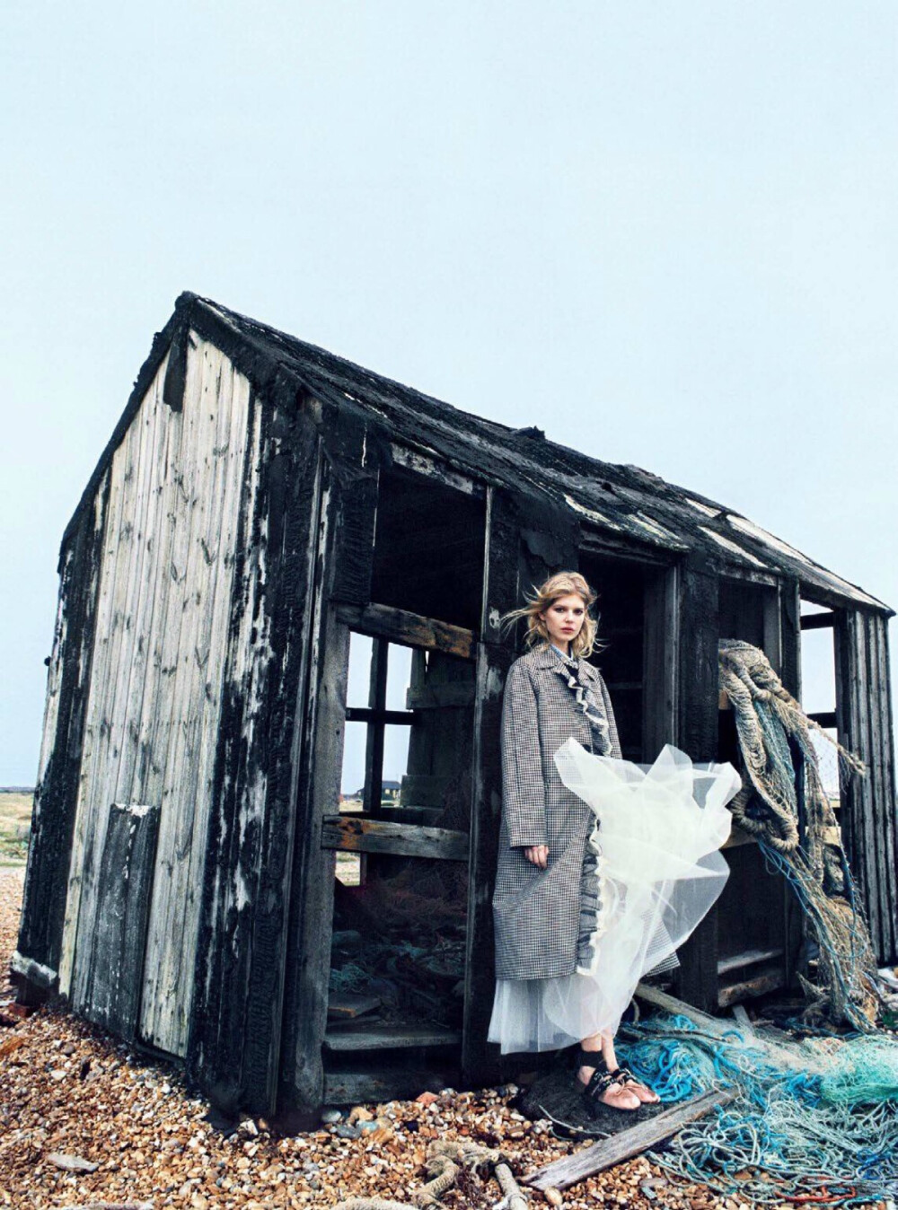 ola rudnicka for uk harper's bazaar