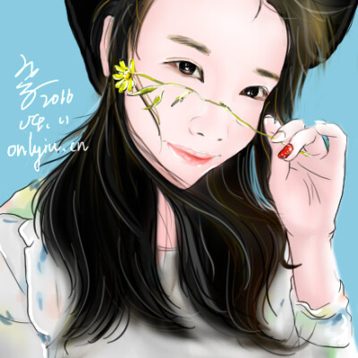 IU 李知恩 手绘by mint_兮