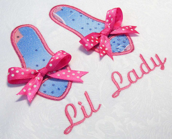 INSTANT DOWNLOAD Shoes for The Little Lady Applique Embroidery Digital
Design BA008