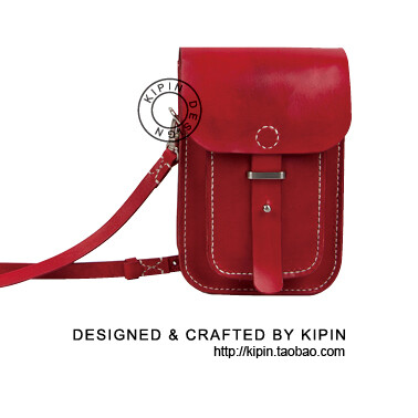 KIPIN手工皮具店 有时系列 斜挎包