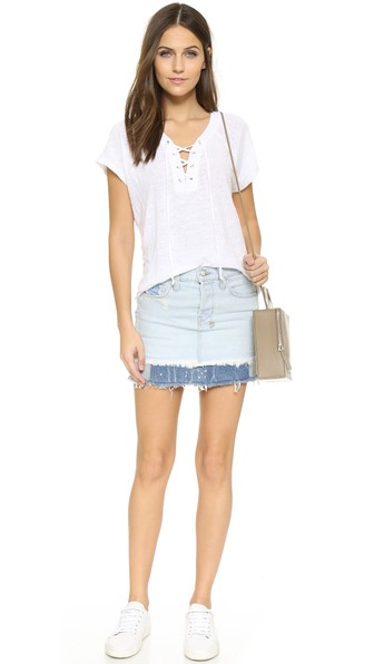 Ksubi Cutoff Miniskirt