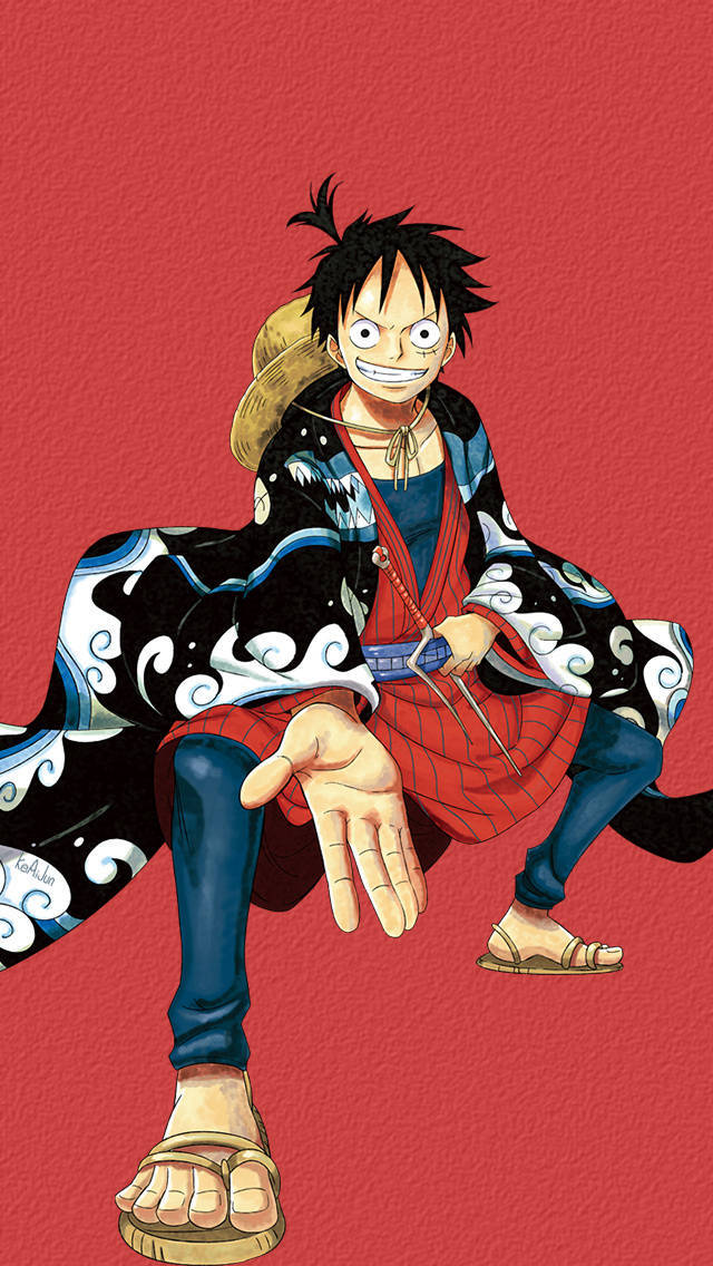 海贼王高清手机壁纸~小辫子路飞又来啦