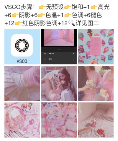 vsco cam 图片调色攻略