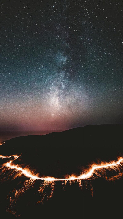 唯美星空 夜景 夜空 自然风景 美图 壁纸 