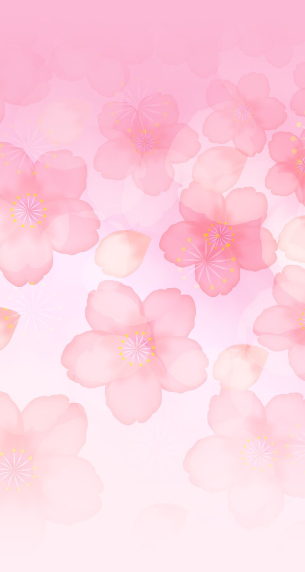 樱花 pink 粉嫩 壁纸