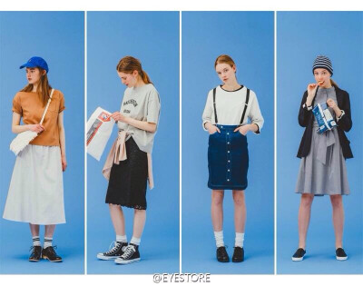 日式休闲style . 日牌haco 2016春季Lookbook