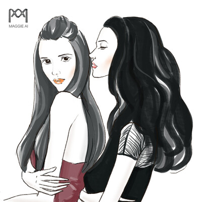 2 Girls by Maggie Ai (new style)