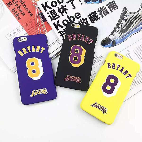 NBA 科比手机壳iPhone6S4.7寸 8号球服Kobe iPhone6plus磨砂硬壳