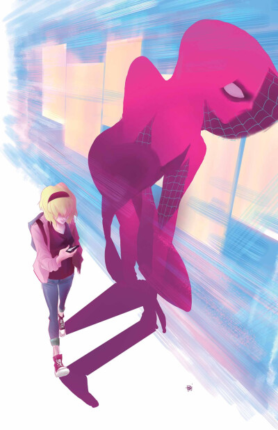 Spider-Gwen cover by Robbi Rodriguez