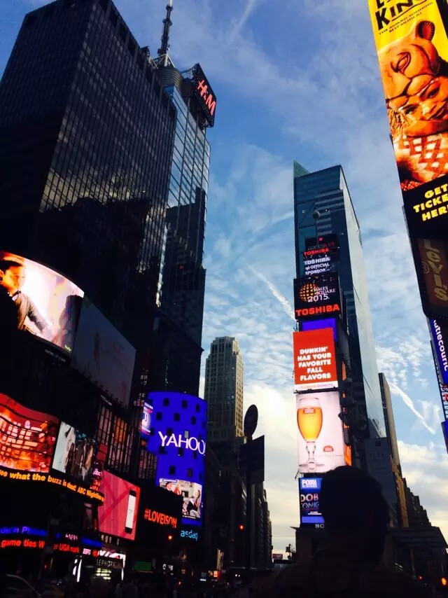 modern time square！