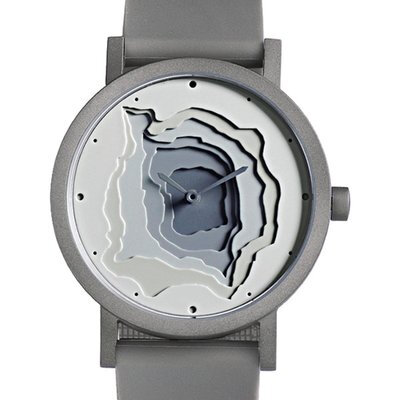 代购
美国代购 Projects watches Terra Time等高线地图男女款创意手表