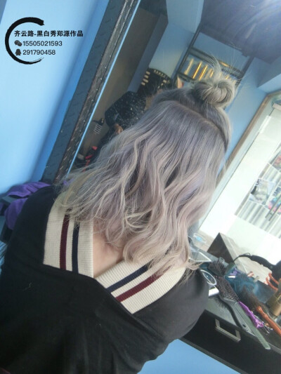 半丸子头，做头发找找小郑老师✌️