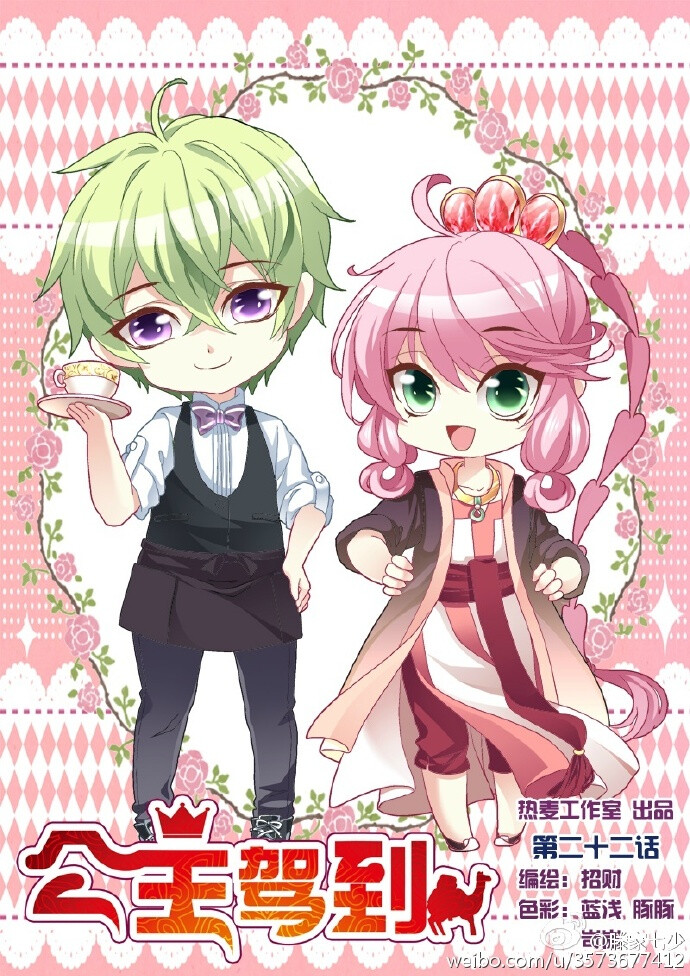 中国卡通公主驾到