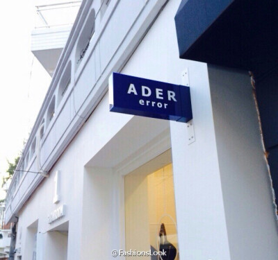 Ader error 的店内细节也是非常喜欢的风格~