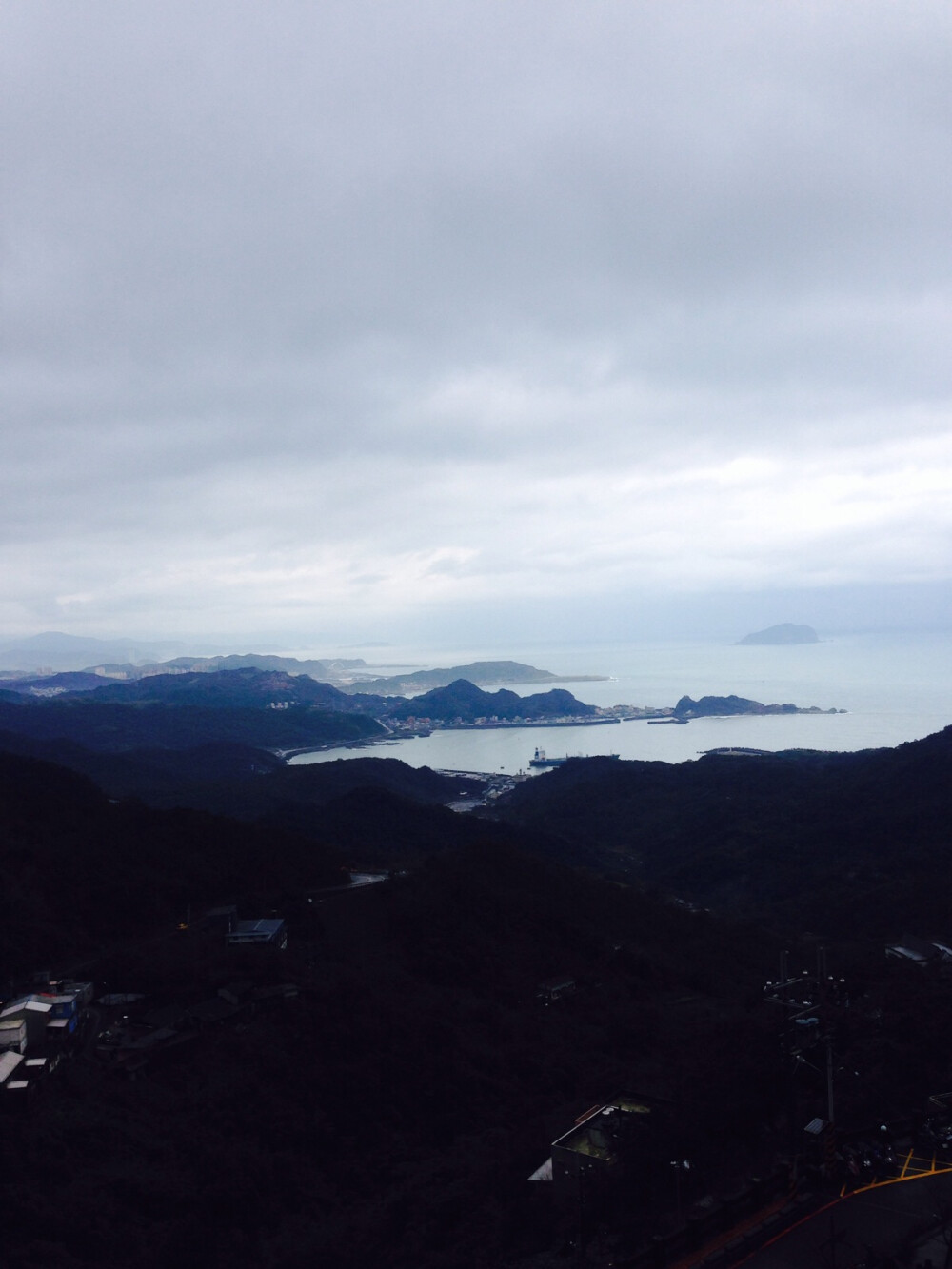 台湾 九份 千与千寻取景地 眺望太平洋