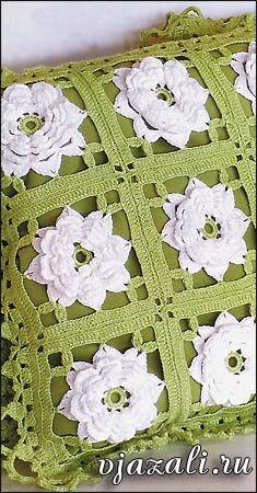 tons of crochet pillow patterns with diagrams #crochet_pillow cushion ... inspiration GB