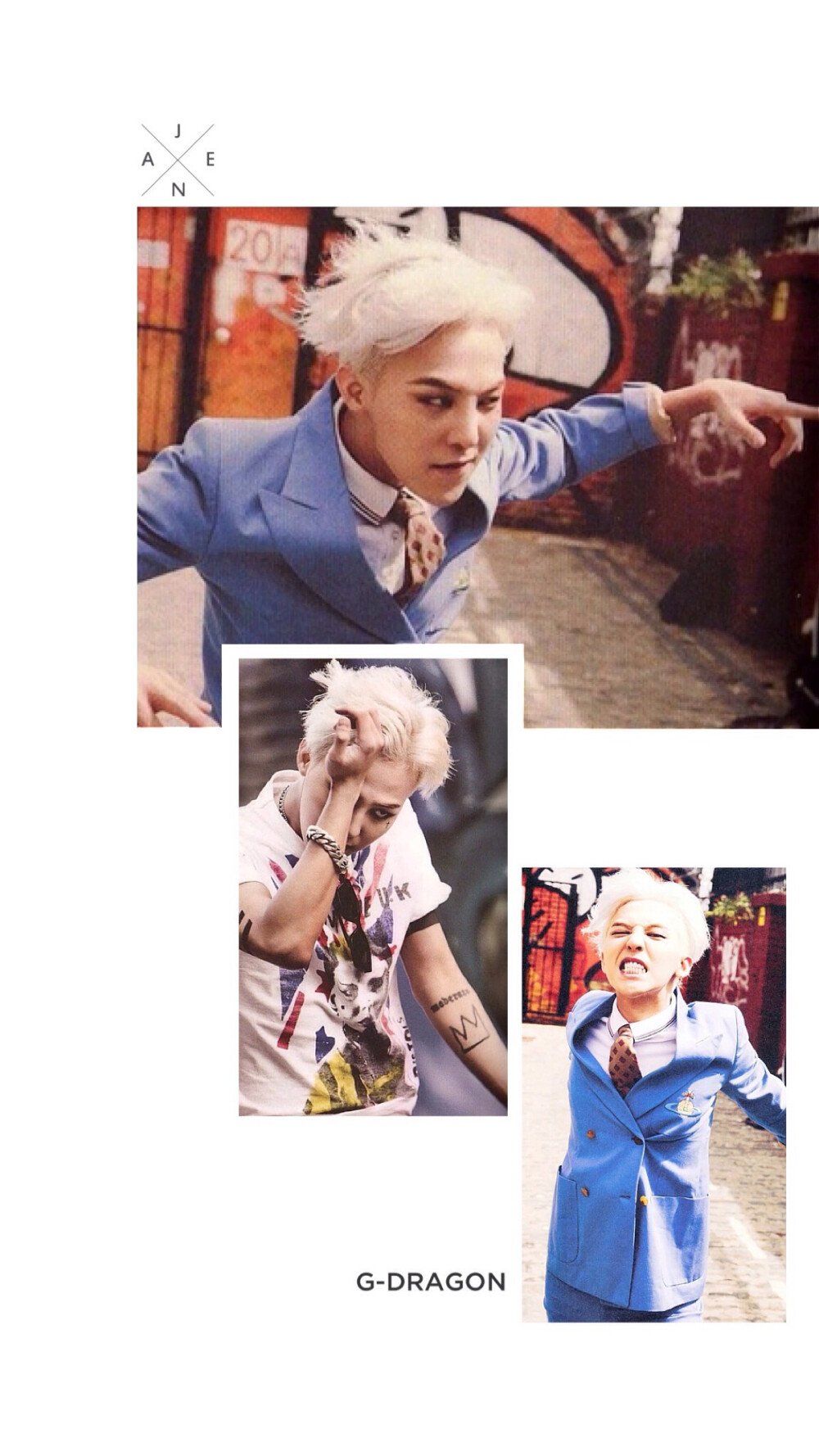 #G-Dragon 权志龙 GD#壁纸系列图【自制壁纸 拿图请注明出处 cr:大白】