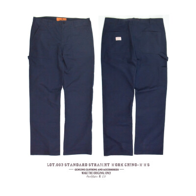 PACKRATS.15AW/OG LOT.003 standard straight WORK CHINO-WWS