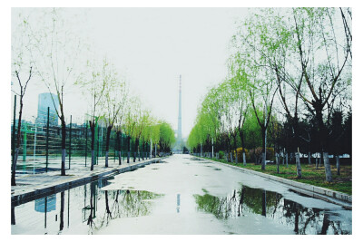 十八日，电闪雷鸣的太阳雨。雨滴滴答答下着，太阳的光柔和照耀着。看到蓝色就蹦跶蹦跶出去玩耍啦，变成孙悟空，哼哼哈嘿上天入地。到处到处都美美美极了，我就知道今天会是不可思议的一天。