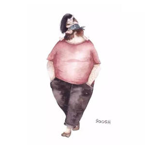 一起欣赏来自插画师Aliya Askarova关于父爱的暖心水彩画，我们每个人都有一位好爸爸，保护着我们，爱着我们，记得对他好一点，常打个电话。