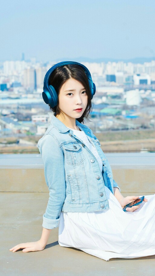 IU 李知恩，代言sony高清壁纸